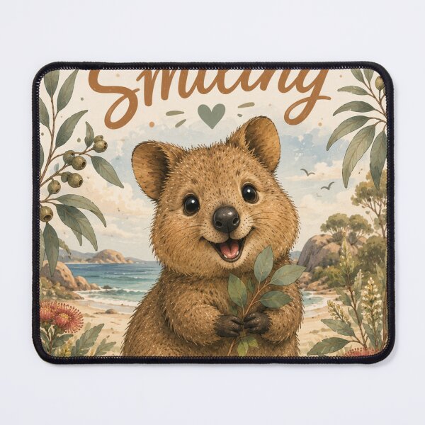 Item preview, Happy Quokka Keep Smiling Cute Australian Wildlife designed and sold by CartRex.