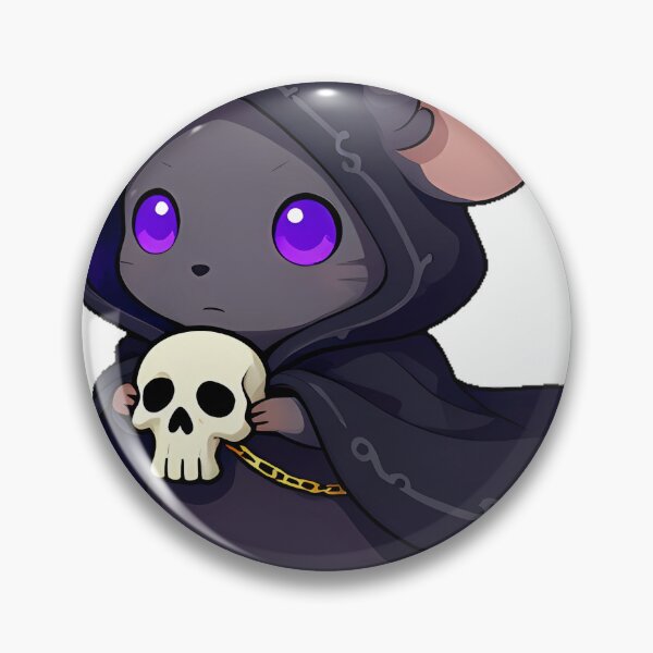 Item preview, Mouse Reaper with Skull designed and sold by IllumeInk.