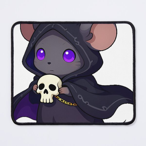 Item preview, Mouse Reaper with Skull designed and sold by IllumeInk.