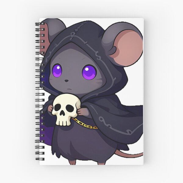 Item preview, Mouse Reaper with Skull designed and sold by IllumeInk.