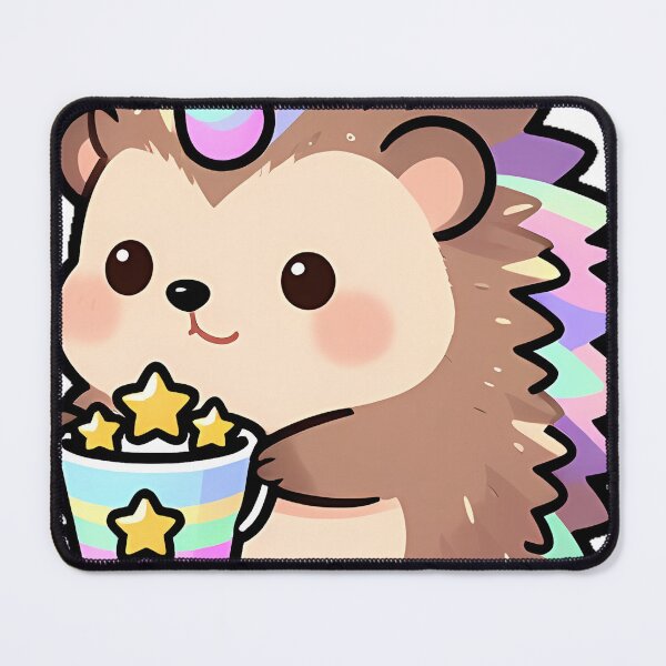 Item preview, Unicorn Hedgehog with Star Bucket designed and sold by pumsquare.
