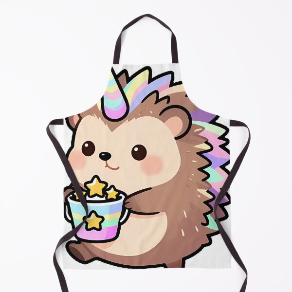 Item preview, Unicorn Hedgehog with Star Bucket designed and sold by pumsquare.