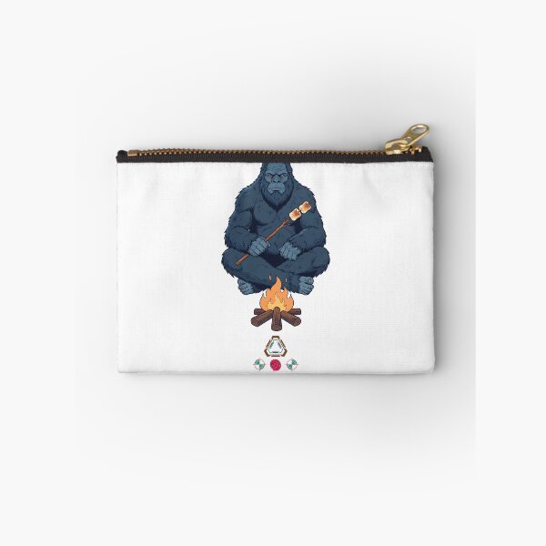 Item preview, Bigfoot Roasting Marshmallows - Funny Sasquatch Camping Cryptid T-Shirt designed and sold by Whimsy Trail Co.