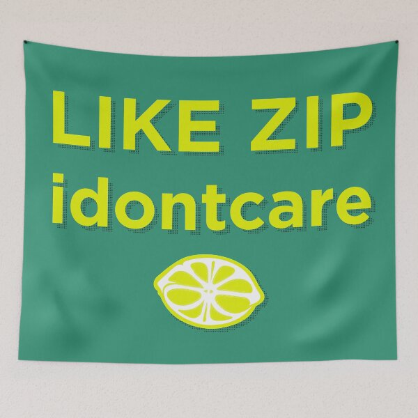 Item preview, Like zip I don't care designed and sold by Iko.