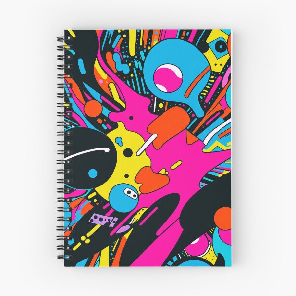 Item preview, Colorful Abstract Doodle Explosion – Funky Pop Art Pattern designed and sold by IMuDesigner.