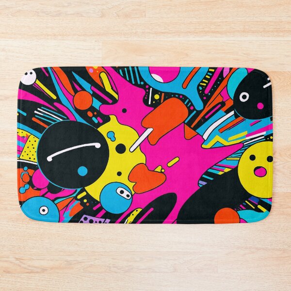 Item preview, Colorful Abstract Doodle Explosion – Funky Pop Art Pattern designed and sold by IMuDesigner.