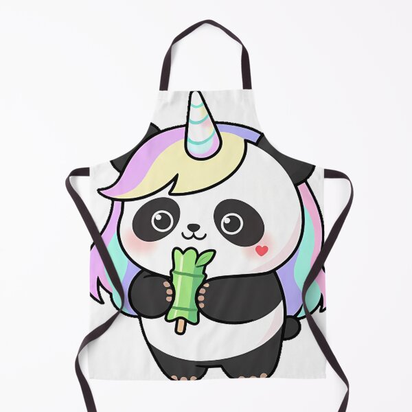 Item preview, Unicorn Panda with Bamboo Lollipop designed and sold by pumsquare.