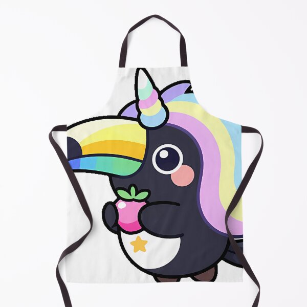 Item preview, Unicorn Toucan with Rainbow Berry designed and sold by pumsquare.
