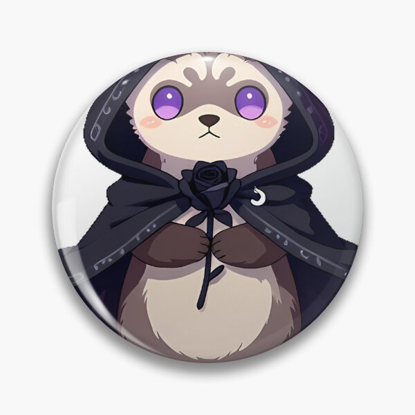 Item preview, Ferret Reaper with Black Rose designed and sold by IllumeInk.