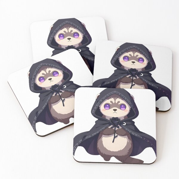 Item preview, Ferret Reaper with Black Rose designed and sold by IllumeInk.