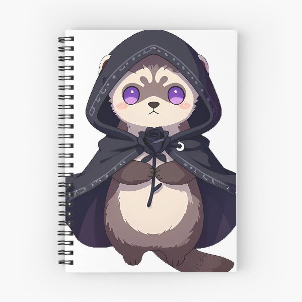 Item preview, Ferret Reaper with Black Rose designed and sold by IllumeInk.