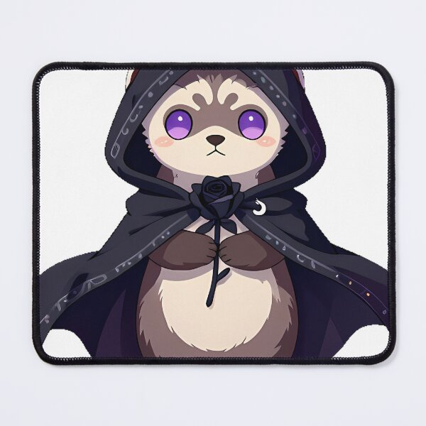 Item preview, Ferret Reaper with Black Rose designed and sold by IllumeInk.