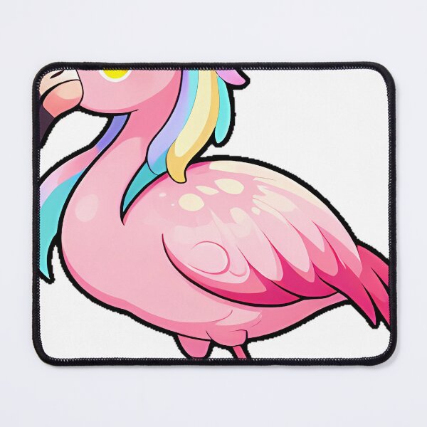 Item preview, Unicorn Flamingo with Coral Crown designed and sold by pumsquare.