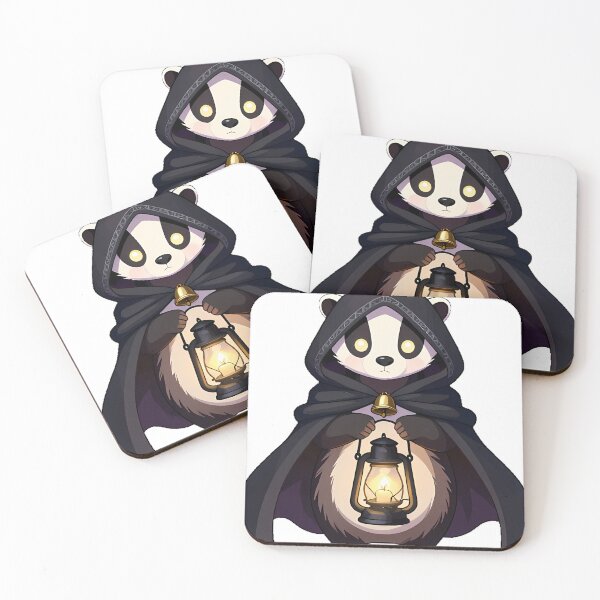 Item preview, Badger Reaper with Lantern designed and sold by IllumeInk.