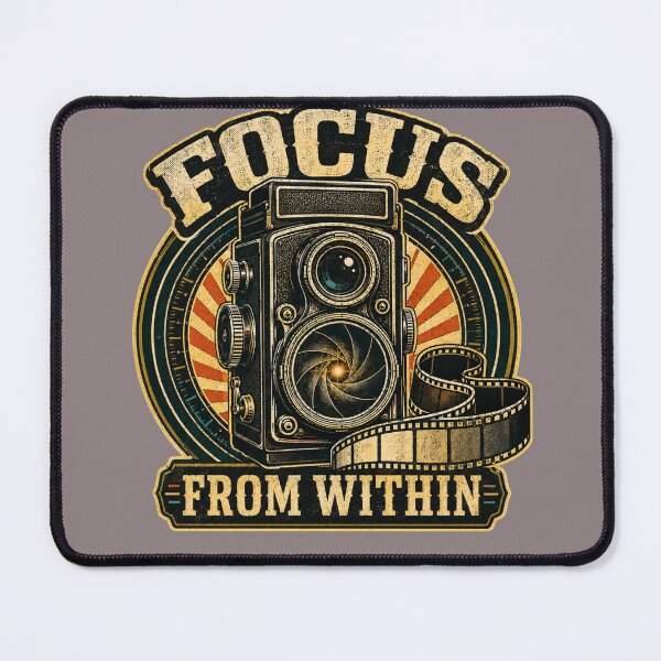 Item preview, Focus From Within – Retro Analog Camera designed and sold by WakeUpByLP.