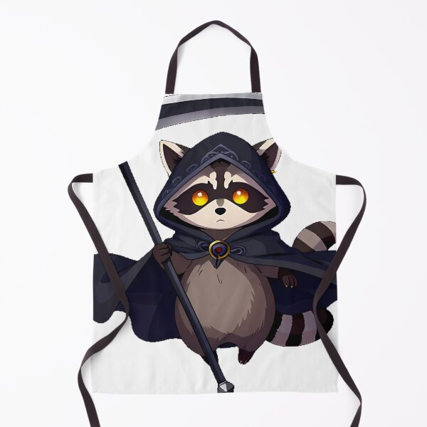 Item preview, Raccoon Reaper with Scythe designed and sold by IllumeInk.