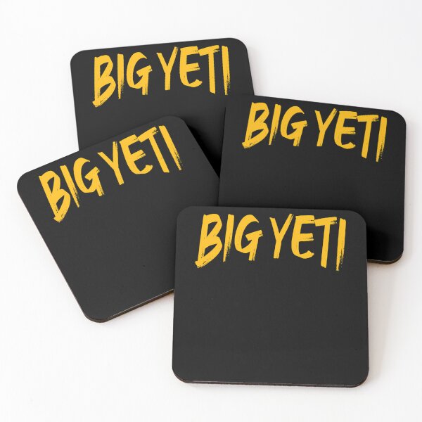 Item preview, Big Yeti Yellow Brush Font designed and sold by Talamanca.