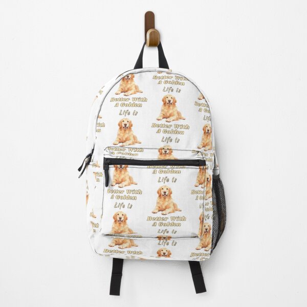 Item preview, Golden Retriever Life Quote Watercolour T-Shirt designed and sold by NatureUnleashed.