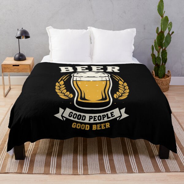 Item preview, Good People Good Beer Vintage Beer T-Shirt designed and sold by phsycartwork.