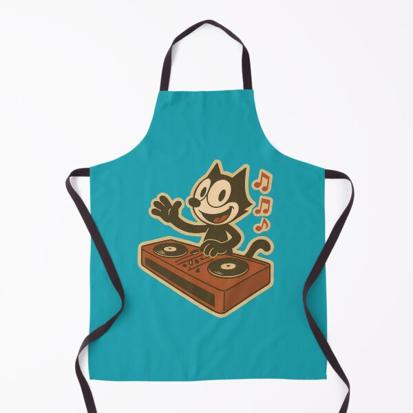 Item preview, CAT DJ IN DISCO WITH CONSOLE VINTAGE designed and sold by infinitearte.