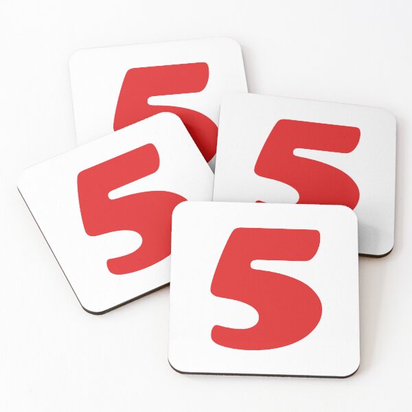 Item preview, Red Number Sets - 5 (Five)  designed and sold by Bad Zombie .
