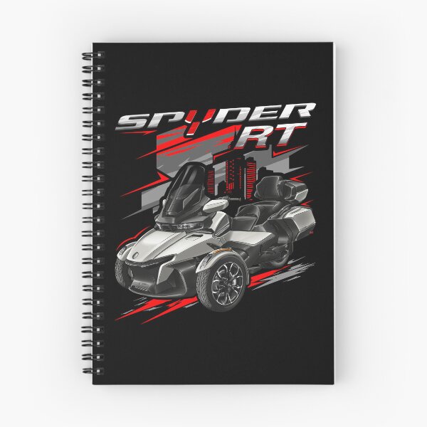 Item preview, Motorcycle Spyder RT Limited 2020-2021 Chalk Grey Metallic & Chrome for Motorcycle Riders designed and sold by MotoApparelHub.