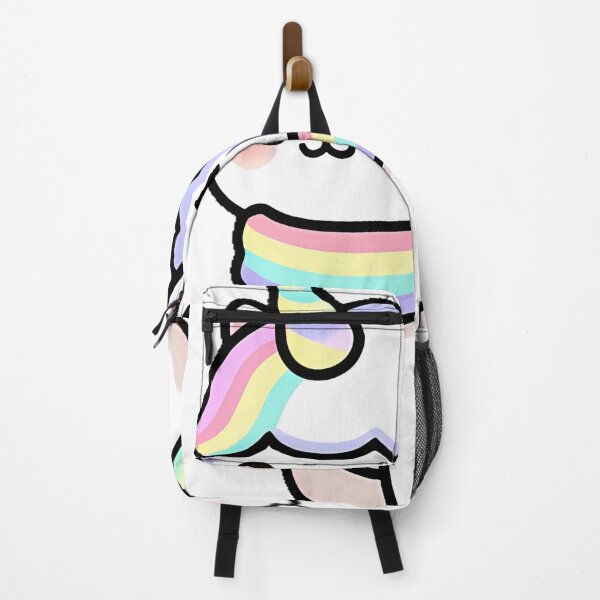 Item preview, Unicorn Alpaca with Rainbow Scarf designed and sold by pumsquare.