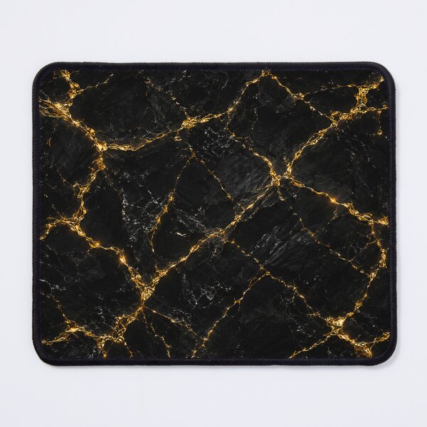 Item preview, Black marble with golden cracks designed and sold by ZYVARENNE.