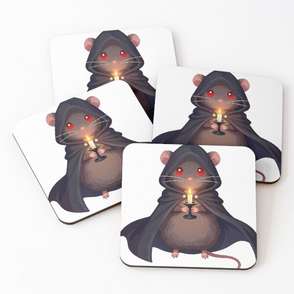 Item preview, Rat Reaper with Candelabra designed and sold by IllumeInk.