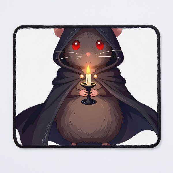 Item preview, Rat Reaper with Candelabra designed and sold by IllumeInk.