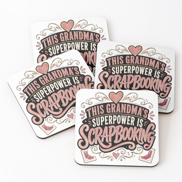 Item preview, This Grandma's Superpower Is Scrapbooking Funny Grandma Craft Scrapbooker designed and sold by ZIGLWORKS.