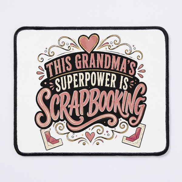 Item preview, This Grandma's Superpower Is Scrapbooking Funny Grandma Craft Scrapbooker designed and sold by ZIGLWORKS.