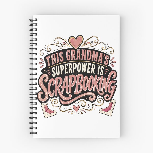Item preview, This Grandma's Superpower Is Scrapbooking Funny Grandma Craft Scrapbooker designed and sold by ZIGLWORKS.