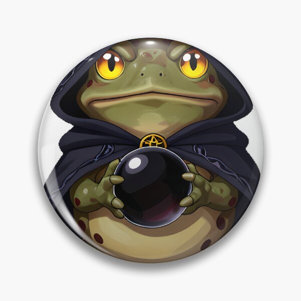 Item preview, Toad Reaper with Crystal Ball designed and sold by IllumeInk.