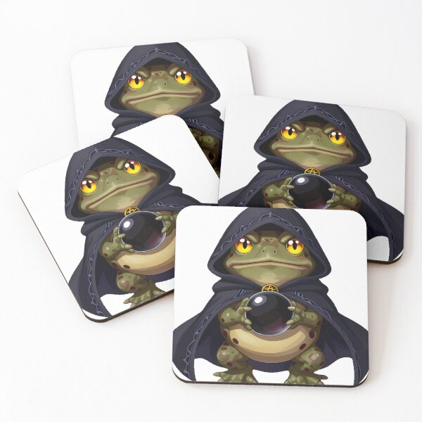 Item preview, Toad Reaper with Crystal Ball designed and sold by IllumeInk.