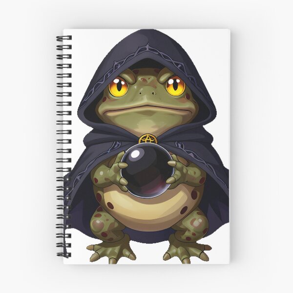 Item preview, Toad Reaper with Crystal Ball designed and sold by IllumeInk.