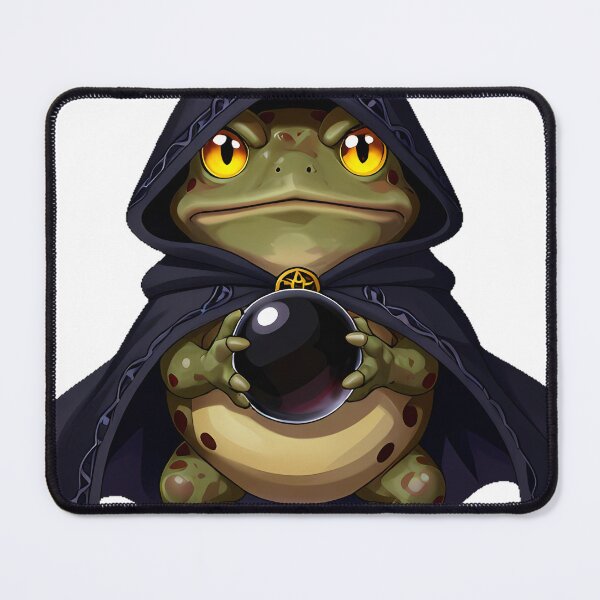 Item preview, Toad Reaper with Crystal Ball designed and sold by IllumeInk.