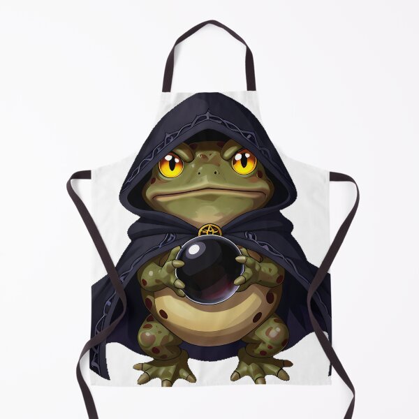 Item preview, Toad Reaper with Crystal Ball designed and sold by IllumeInk.