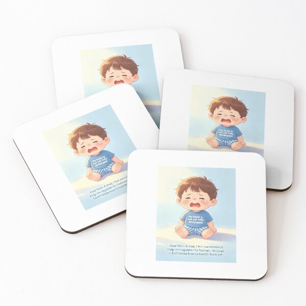 Item preview, Overwhelmed Little One — Gentle Parenting Quote designed and sold by Bondingbonding.
