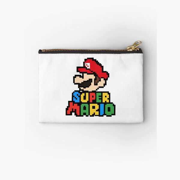 Item preview, Super Mario face pixel art  designed and sold by Shiningsticker8.