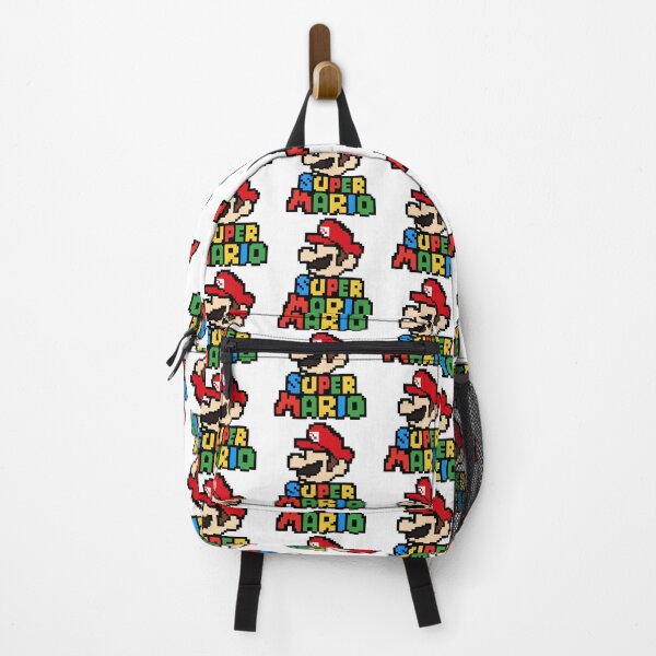 Item preview, Super Mario face pixel art designed and sold by Shiningsticker8.