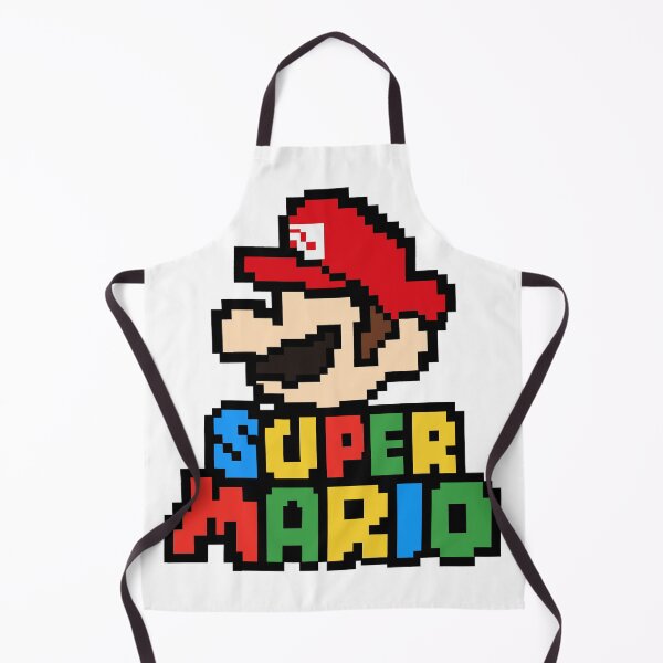 Item preview, Super Mario face pixel art designed and sold by Shiningsticker8.
