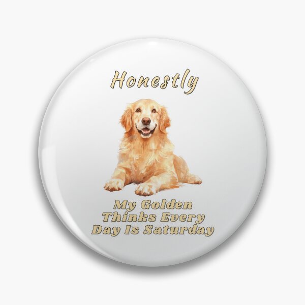 Item preview, Funny Golden Retriever Quote Watercolour Dog Tee designed and sold by NatureUnleashed.