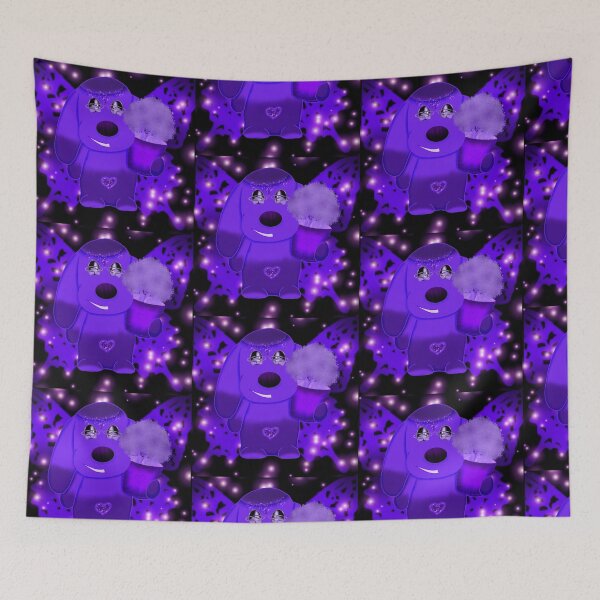 Item preview, Butterfly art Glitter teddy bear -illustration  designed and sold by kerissfantasyart .