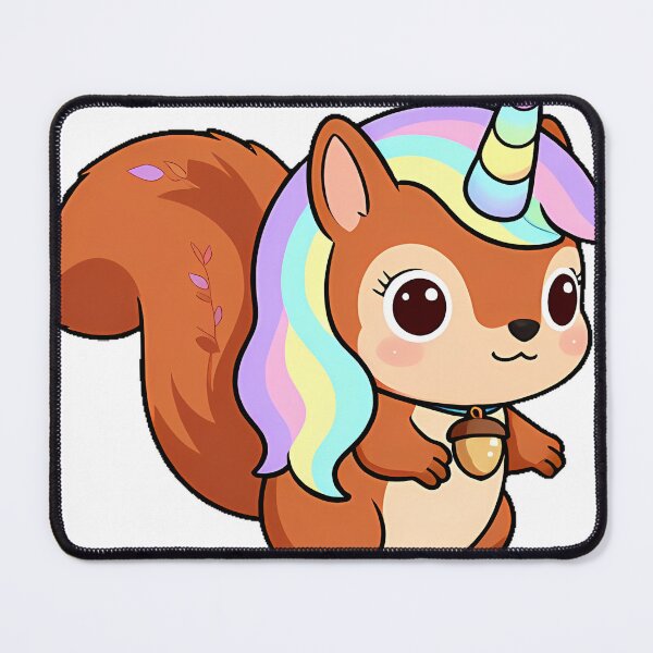 Item preview, Unicorn Squirrel with Acorn Locket designed and sold by pumsquare.