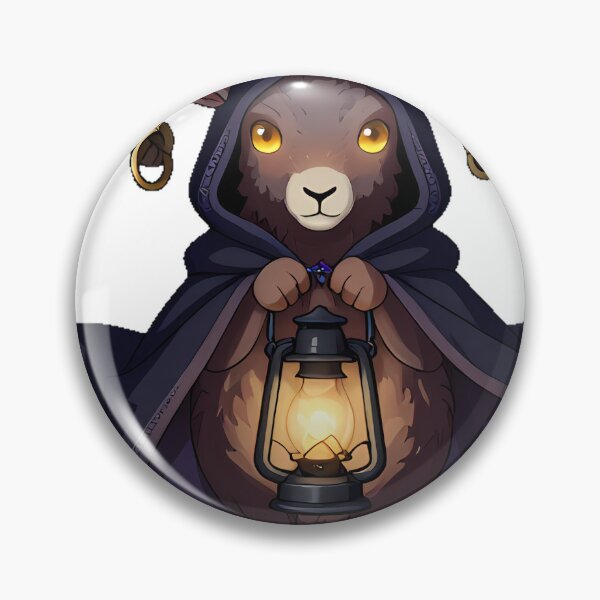Item preview, Bighorn Ram Reaper with Lantern designed and sold by IllumeInk.