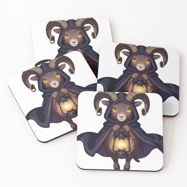 Item preview, Bighorn Ram Reaper with Lantern designed and sold by IllumeInk.