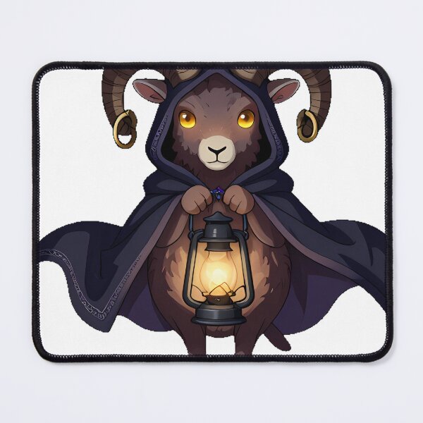 Item preview, Bighorn Ram Reaper with Lantern designed and sold by IllumeInk.