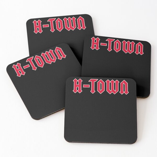 Item preview, H-Town Houston Red Gothic Typography designed and sold by Talamanca.