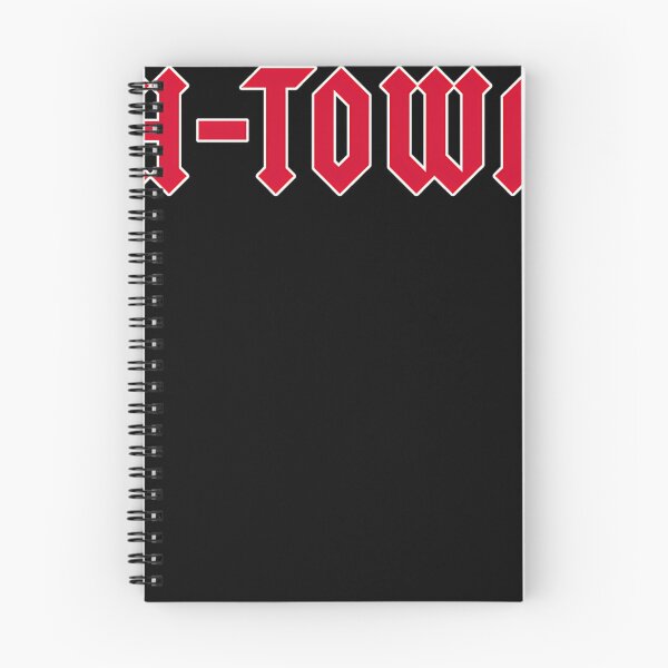Item preview, H-Town Houston Red Gothic Typography designed and sold by Talamanca.
